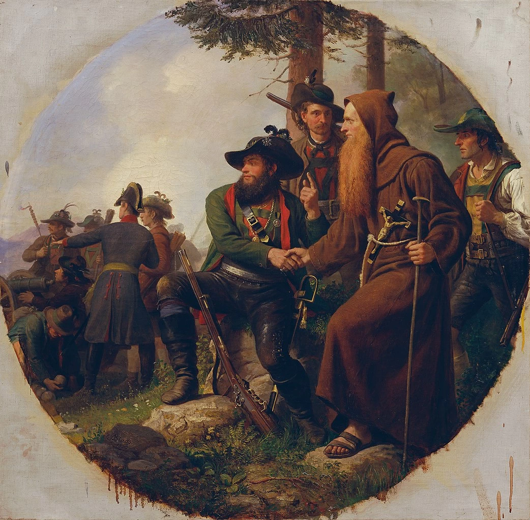 La battaglia sull'Isel nel 1809 - Österreichische Galerie Belvedere, Vienna